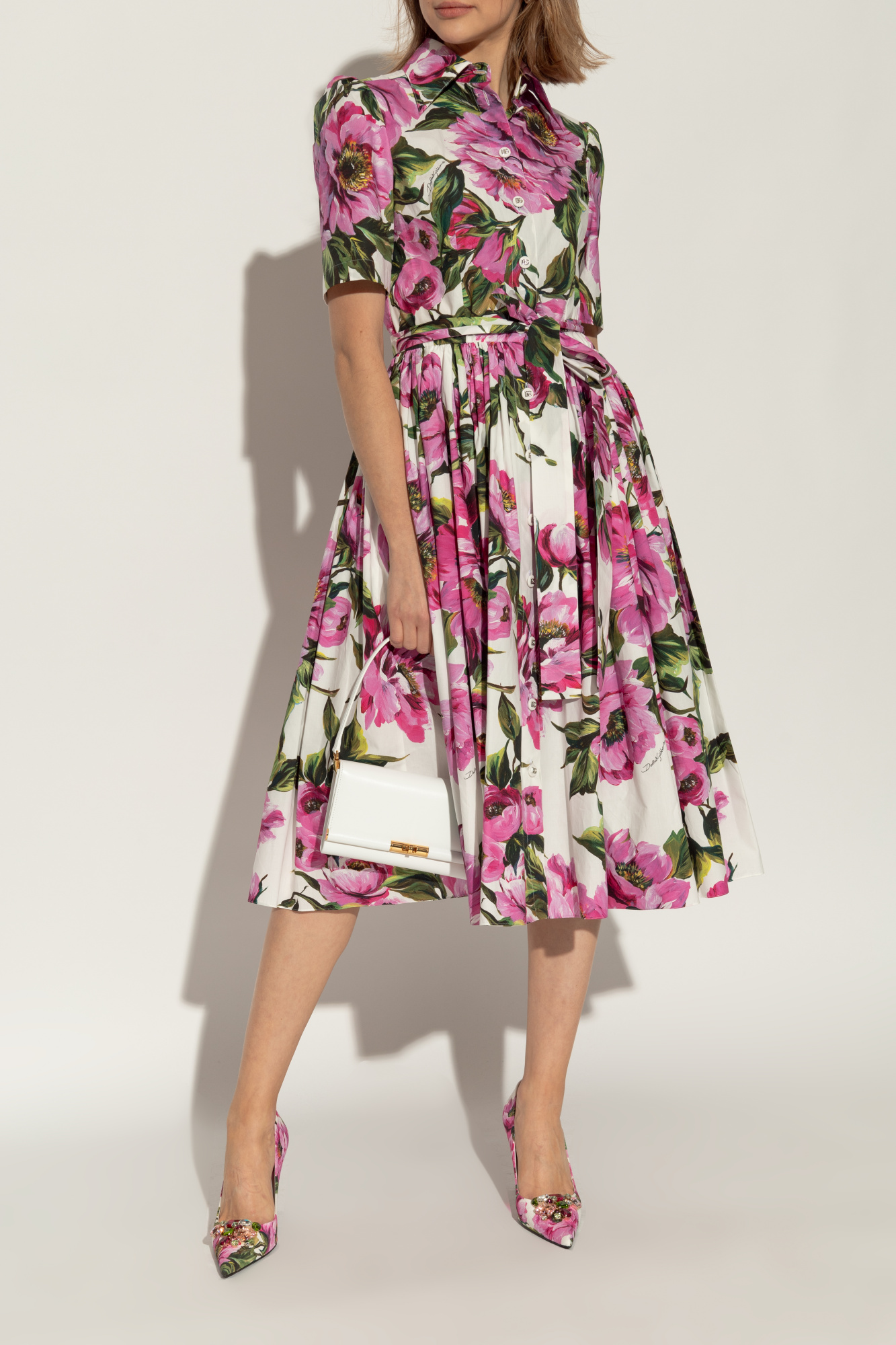 Multicolour Floral motif heels Dolce & Gabbana - Vitkac GB